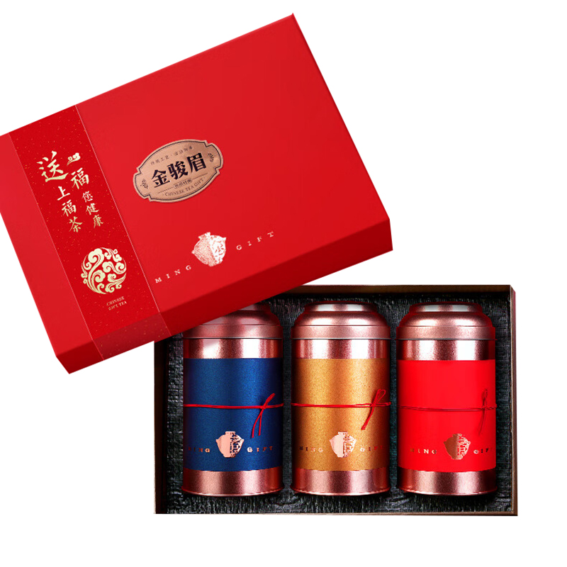 贡苑 蜜香型 武夷山金骏眉礼盒 500g （单位：盒）  