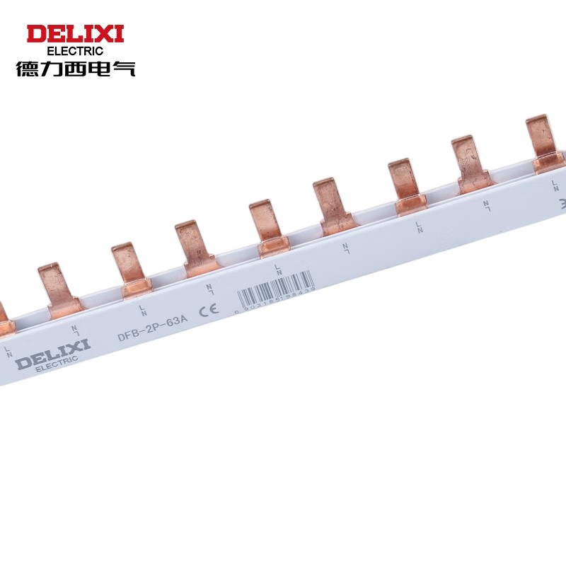 德力西电气 2P63A DF型汇流排 约1米 （单位：根）  