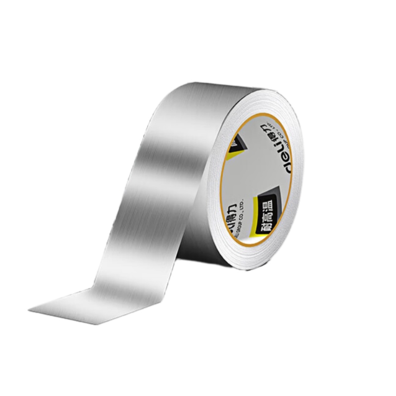 得力（deli） JL650 玻璃纤维铝箔胶带 48mm*10m*150&mu;m （单位：卷）  银色