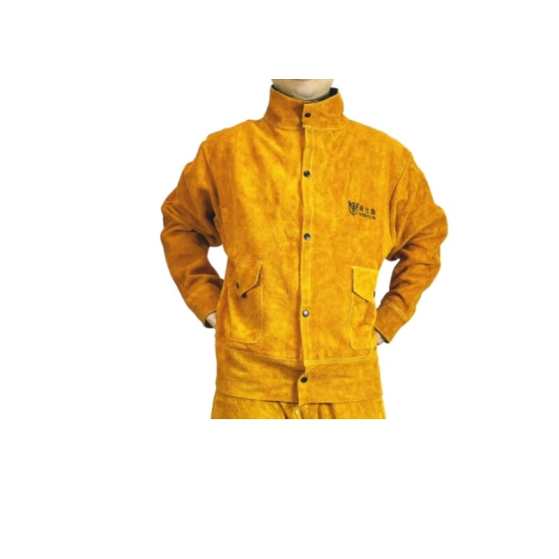 威仕盾 W-2130 牛皮焊工服 L （单位：件）  金黄色