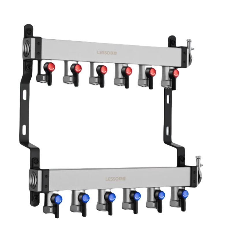 联塑（LESSO） 20S5 地暖分水器 不带套阀 4路 （单位：个）  