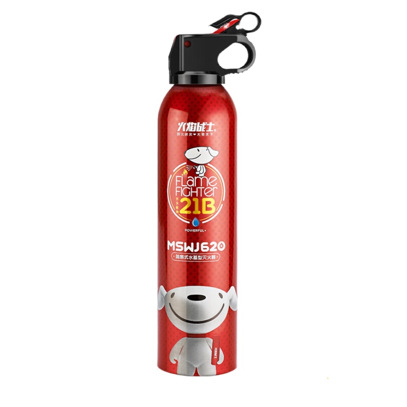 火焰战士 MSWJ620JD 21B便携水基灭火器 620ml （单位：个）  