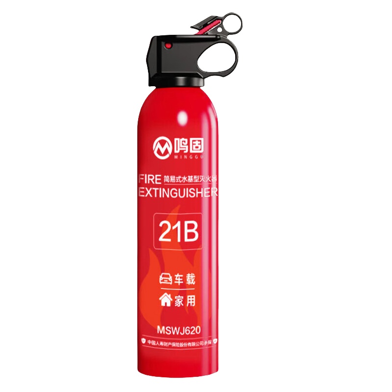 鸣固 MSWJ620 21B简易式水基灭火器 620ml （单位：个）  