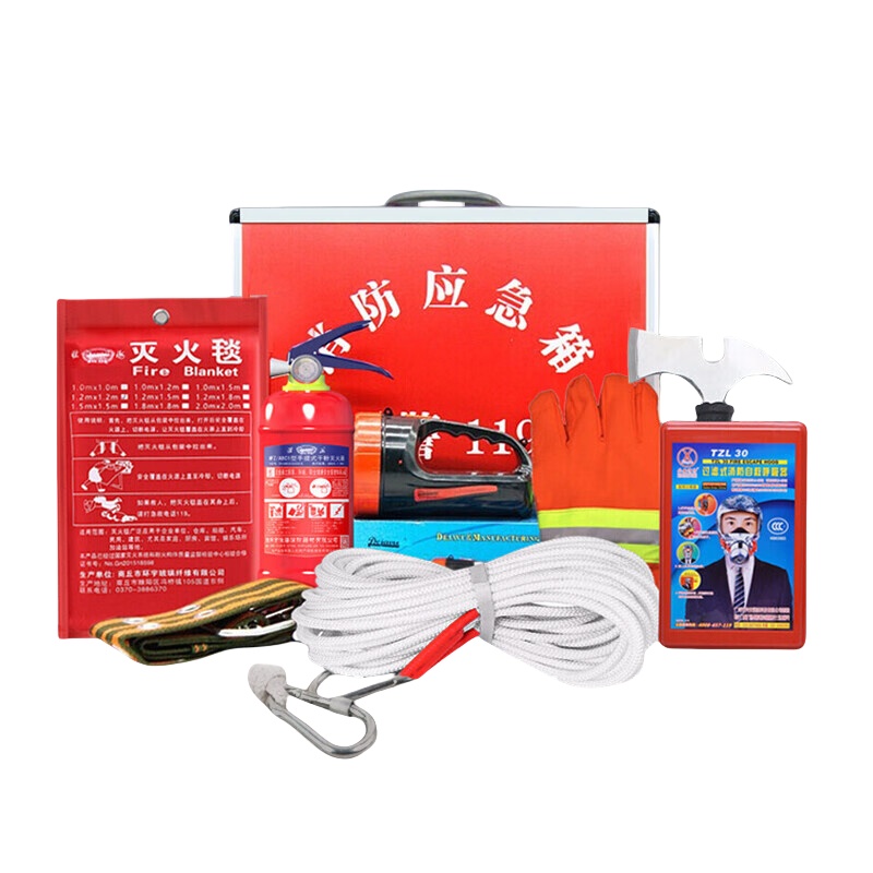 腾驰 应急救援 消防应急箱套装 十件套 （单位：套）  