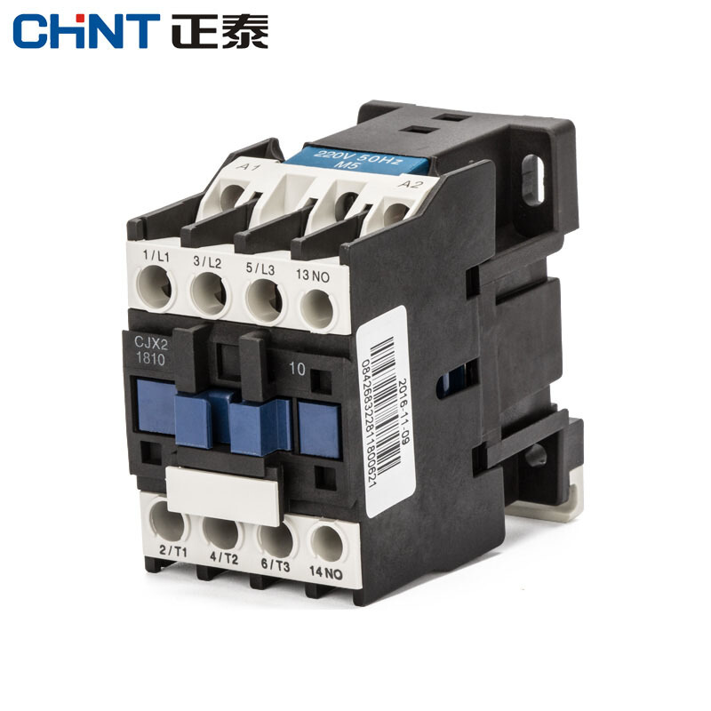 正泰（CHNT） CJX2-1810-220V 交流接触器 18A接触式 （单位：个）  
