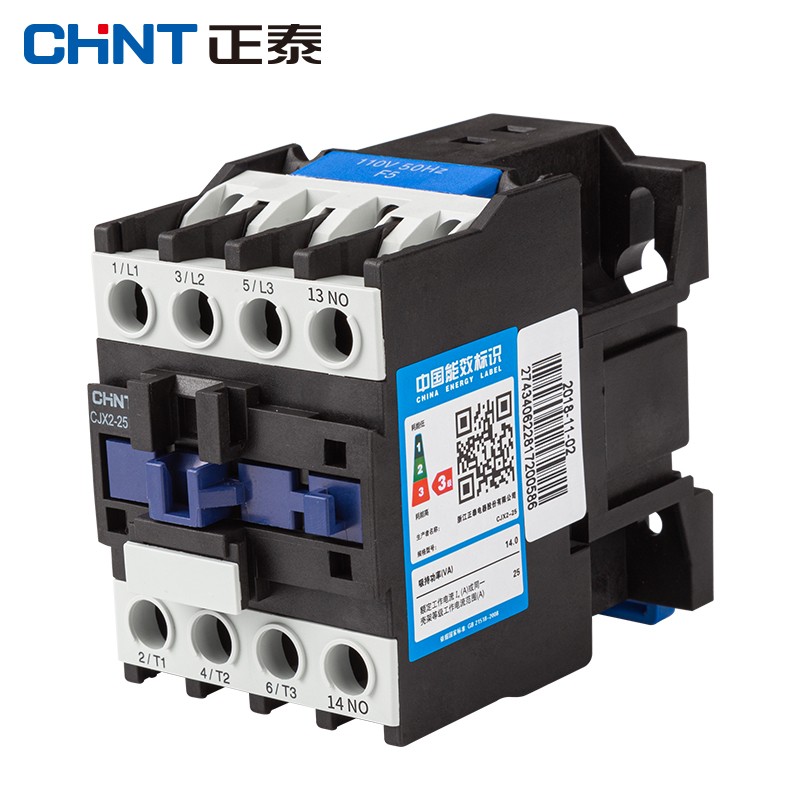 正泰（CHNT） CJX2-2510-220V 交流接触器 25A接触式 （单位：个）  
