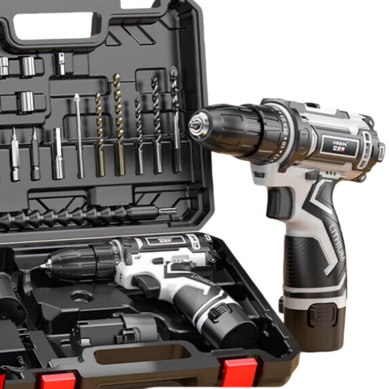 欧莱德（OULAIDE） 12V锂电 电动工具套装 双电+24件套 （单位：套）  