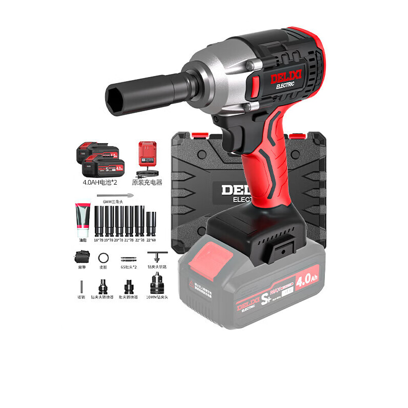 德力西电气 DDDDBS01G-1 无刷式电动扳手 15节两电 （单位：套）  