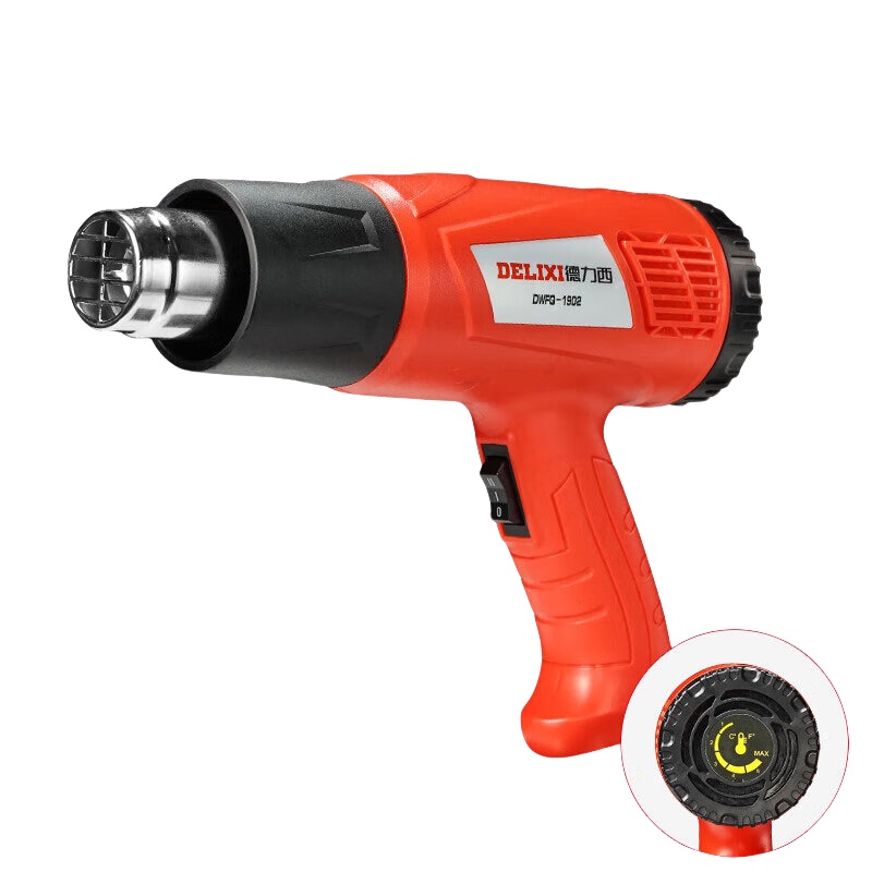 德力西电气 两档无极调温 热风枪 2000W （单位：个）  