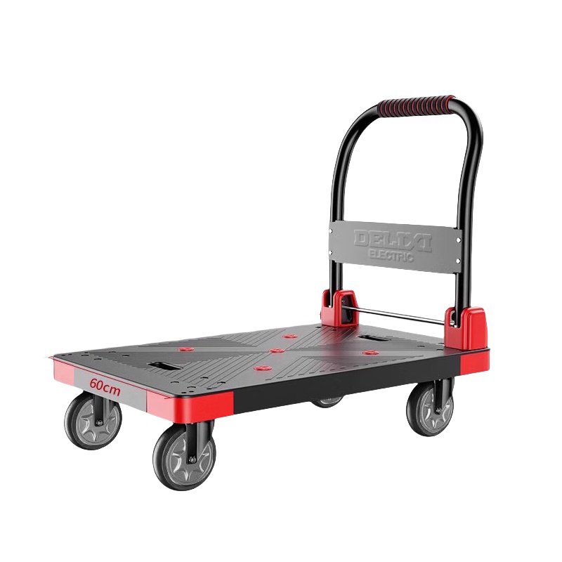 德力西（DELIXI） DLXCHT1563 折叠平板车 5寸TPR静音轮 载重1000斤 （单位：套）  