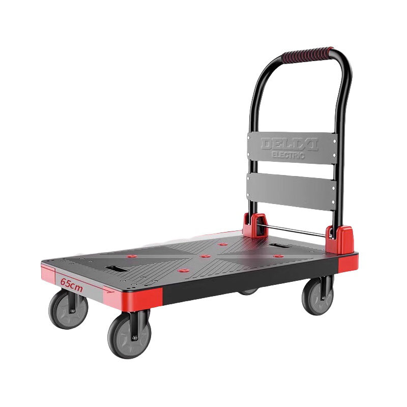 德力西（DELIXI） DLXCHT1564 折叠平板车 6寸TPR静音轮 载重1400斤 （单位：套）  