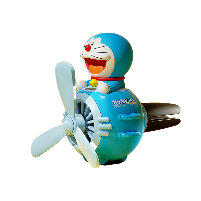 洛克（ROCK） RAMO025 哆啦A梦 小飞机车载出风口香薰 50.7*63.8*71.5mm （单位：个）  蓝色