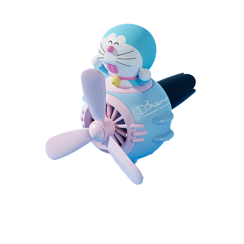 洛克（ROCK） RAMO025 哆啦A梦 小飞机车载出风口香薰 50.7*63.8*71.5mm （单位：个）  粉色