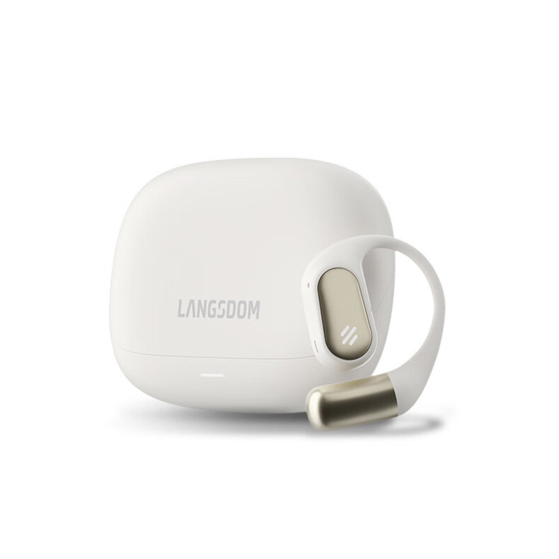 兰士顿 TE09 挂耳式蓝牙耳机 V5.4 （单位：副）  白色