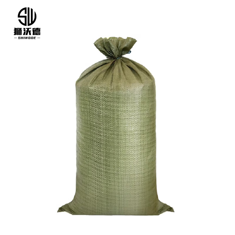 狮沃德（shiwode） SWD5080 编织袋 50*80cm 10条/组 （单位：组）  灰绿色