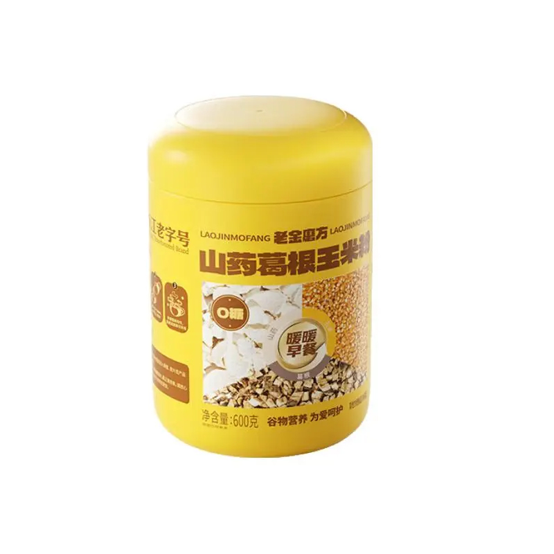 老金磨方 暖暖早餐 山药葛根玉米粉 600g （单位：罐）  