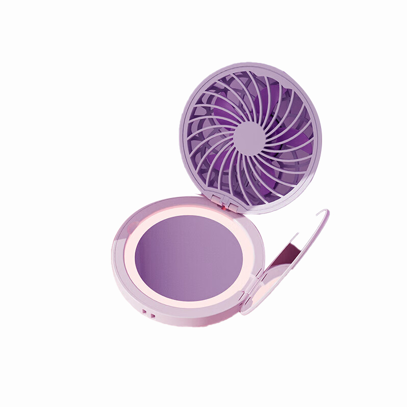 纽曼（Newsmy） FS-11 手持镜子风扇 1000mAh/3.7V （单位：台）  紫色