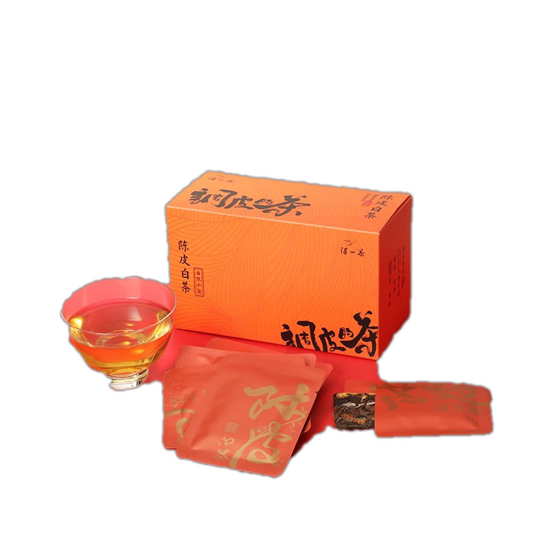 得一茶 调皮的茶 陈皮白茶 80g （单位：盒）  