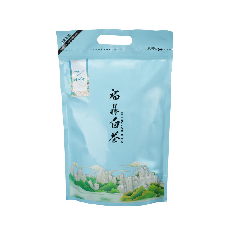 得一茶 经典款 福鼎老白茶 250g （单位：袋）  