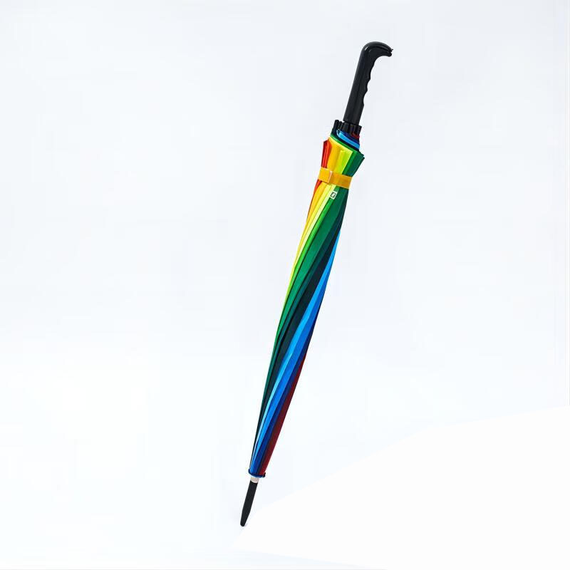甠焓 QH-SZG231200 半自动直杆创意彩虹伞 55cm*16K （单位：把）  