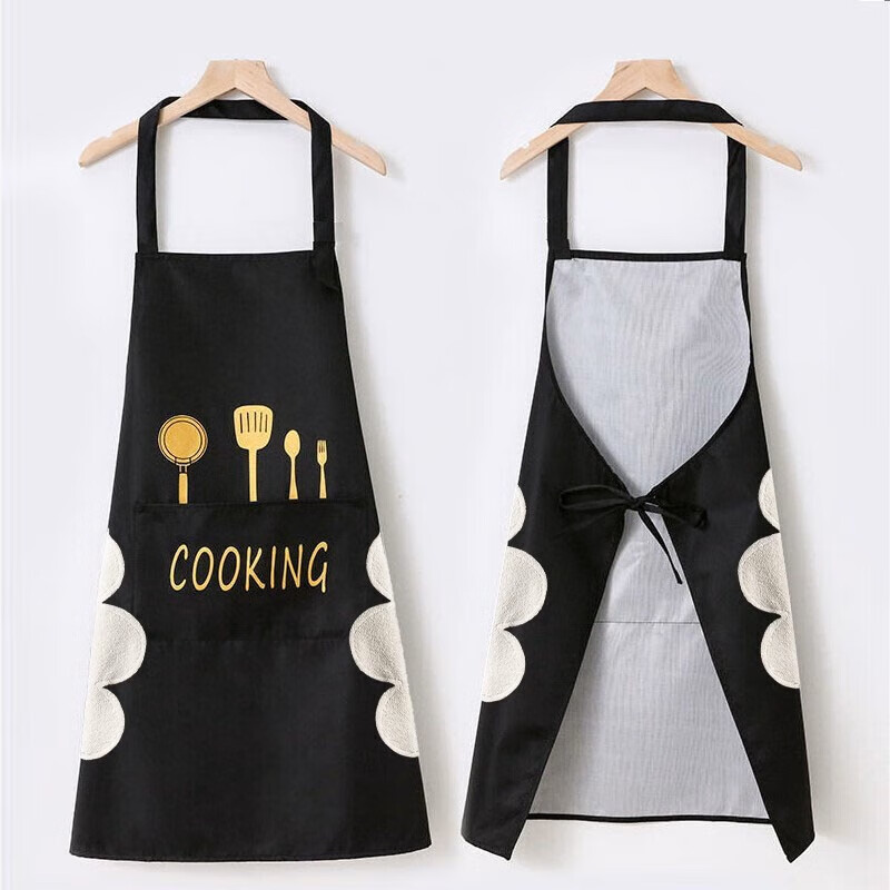 北之南 BZN-WQ2404300 刀叉防水擦手围裙 70*68cm （单位：条）  颜色随机