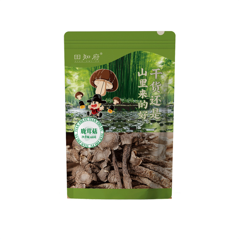 田知府 干货 鹿茸菇 68g/包 5包/袋 （单位：袋）  