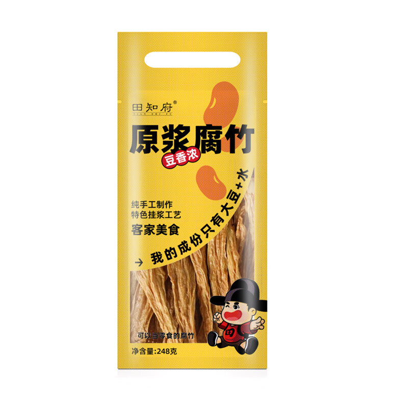 田知府 干货 原浆腐竹 248g （单位：袋）  