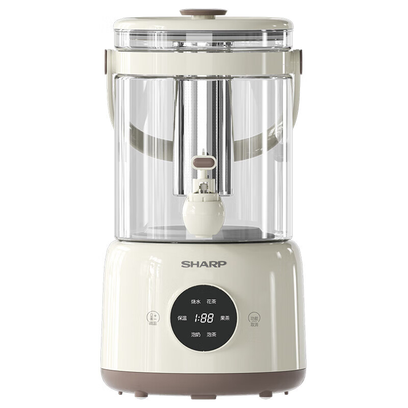 夏普（SHARP） KP-WT30L 多功能电热壶 2.8L （单位：台）  白色