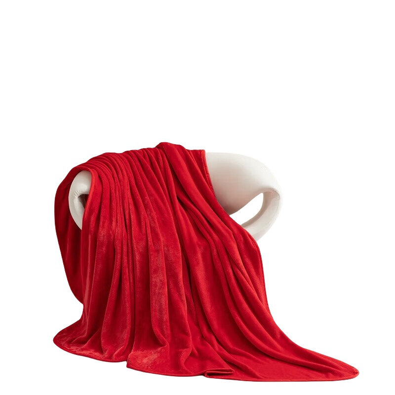 水星家纺（MERCURY） 127832 DH满禧鸿福法兰绒毯 180*200cm （单位：条）  