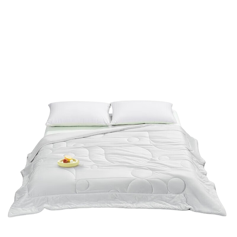 水星家纺（MERCURY） DH凉感抗菌 针织夏被 150*200cm （单位：床）  暮云灰