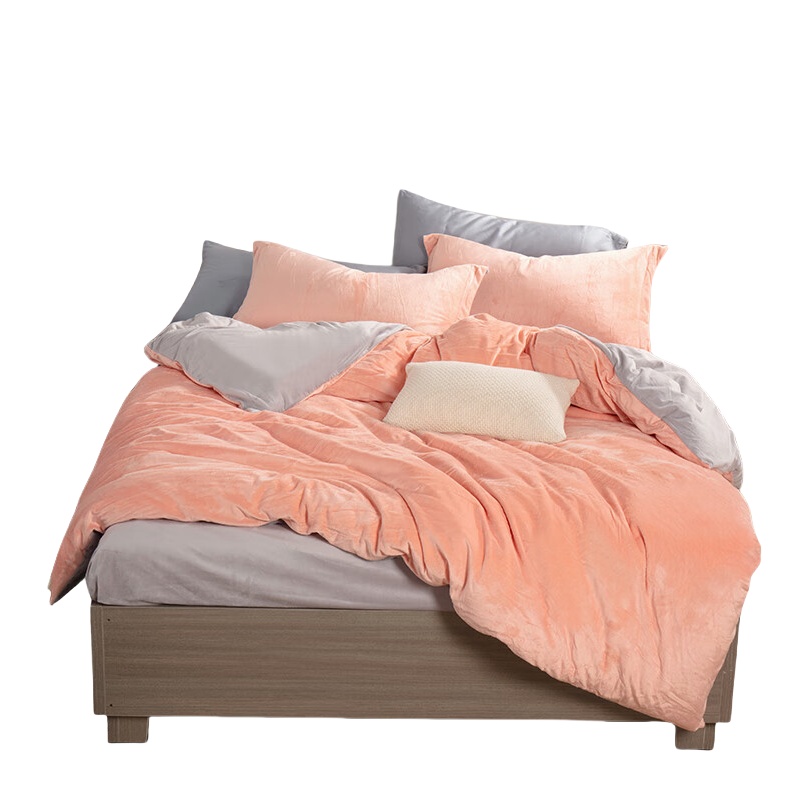 金丝莉（KINTHERI） 花之漾 牛奶绒四件套 200*230cm （单位：套）  