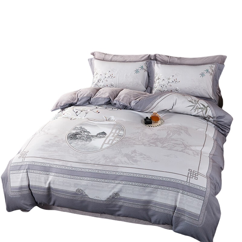 金丝莉（KINTHERI） 追光 花语绒四件套 200*230cm （单位：套）  