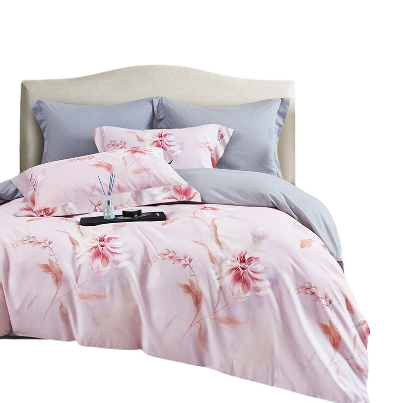 金丝莉（KINTHERI） 芳语 磨绒棉四件套 200*230cm （单位：套）  