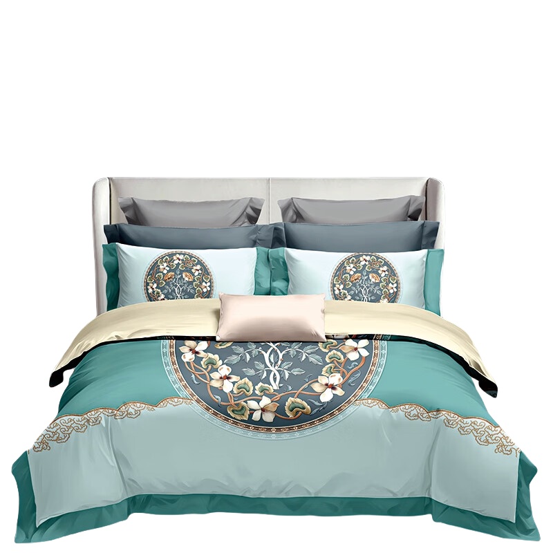 金丝莉（KINTHERI） 倾城 尊享全棉贡缎四件套 200*230cm （单位：套）  