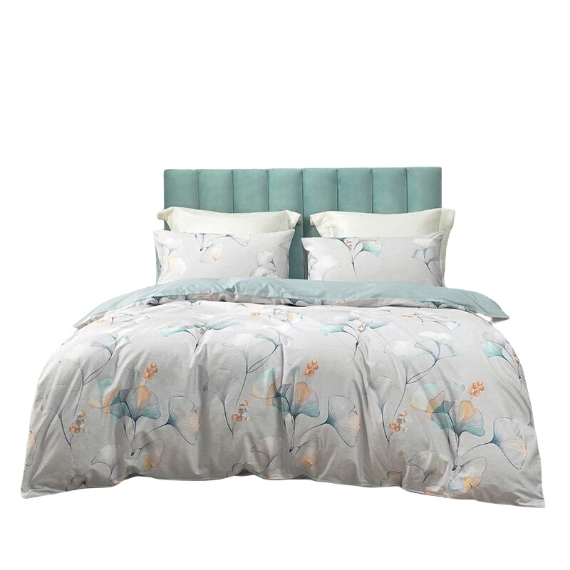 罗莱（LUOLAI） 月冉晓杏 全棉四件套 200*230cm （单位：套）  