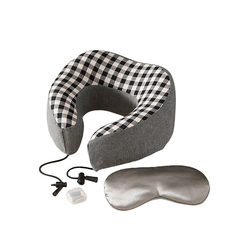 洁丽雅（Grace） JLY-ZSCP022 护颈枕三件套 侣行 U型枕+眼罩+耳塞 （单位：套）  