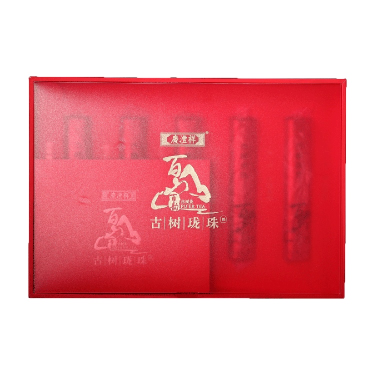 七彩云南 百山百味 古树熟茶礼盒 240g （单位：盒）  