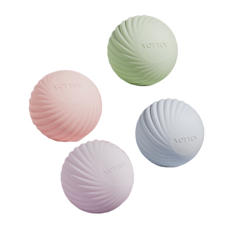 YOTTOY 220727 贝壳系列按摩球 6*6cm （单位：个）  颜色随机