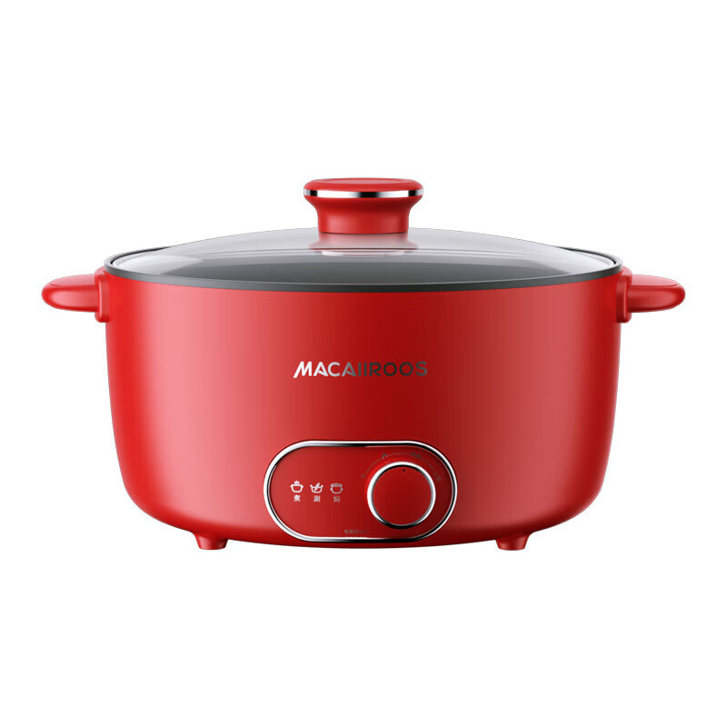 迈卡罗（Macaiiroos） MC-HG3525 多功能电火锅 3.5L （单位：台）  红色