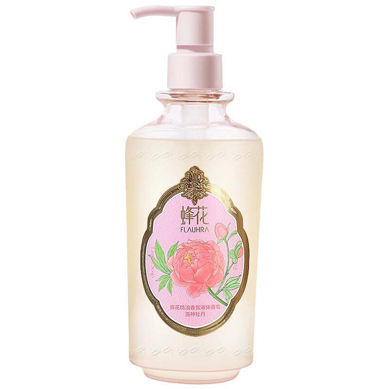 蜂花 洛神牡丹 香氛液体香皂 500g （单位：瓶）  