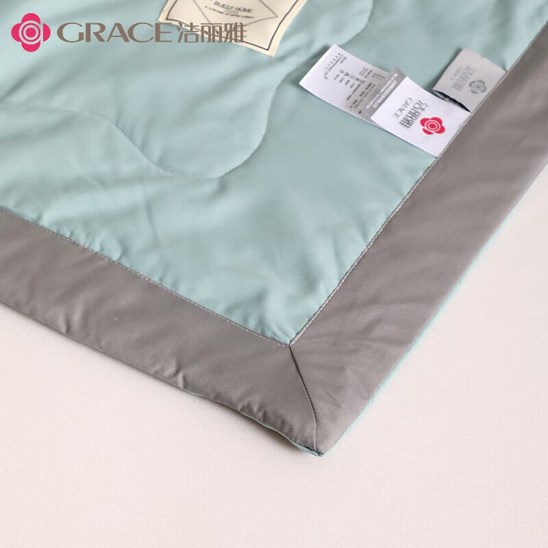 洁丽雅（Grace） JLY-YHE509 手工包边夏被 200*230cm （单位：床）  