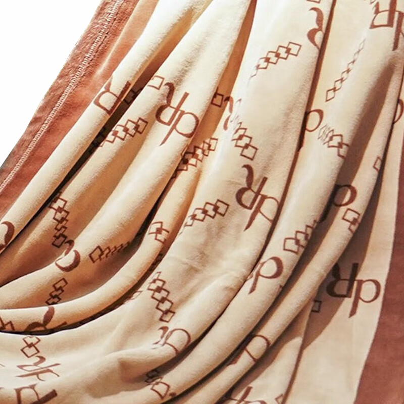 慕思（de RUCCI） QZZ8-181 云端毯 150*200cm （单位：条）  咖色