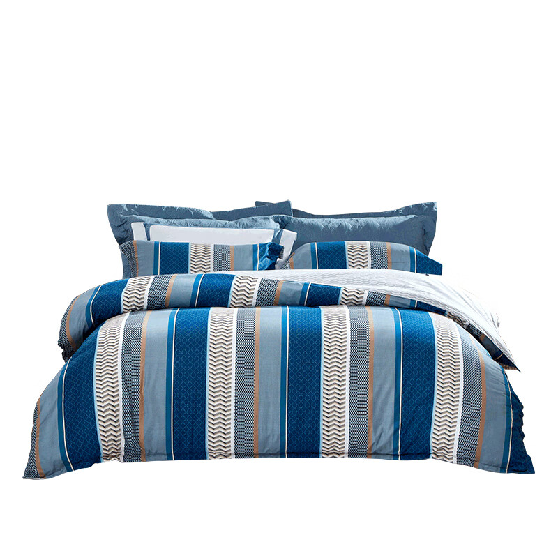 富安娜（FUANNA） 时光回廊 纯棉四件套 203*229cm （单位：套）  