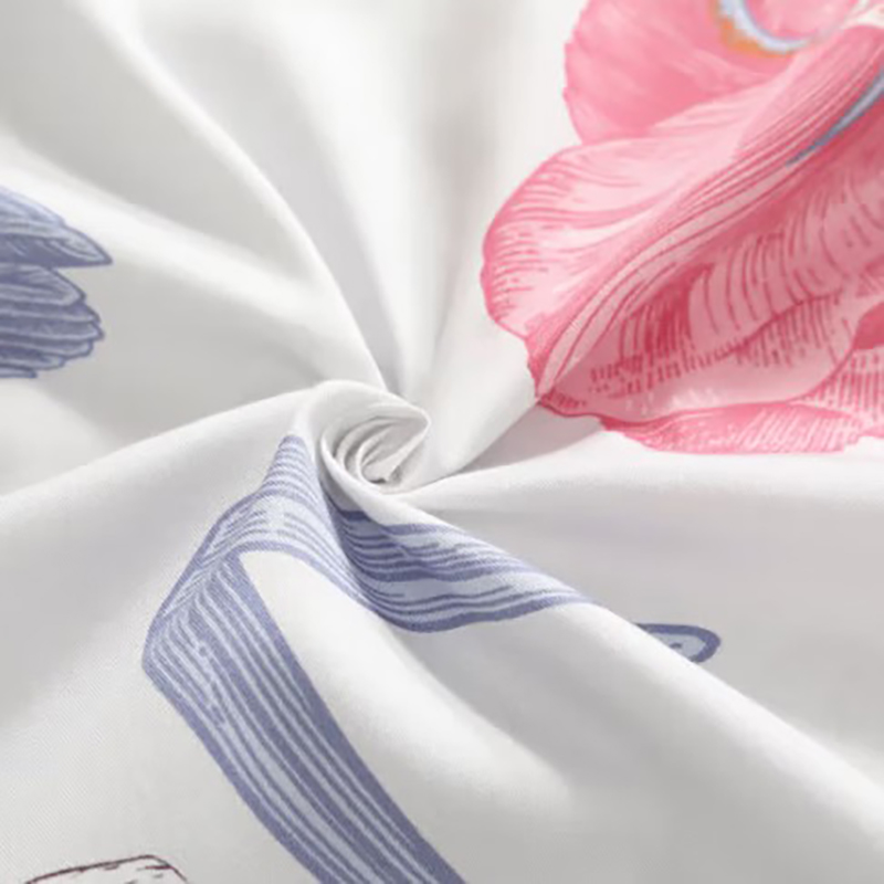 富安娜（FUANNA） 玲珑漫语 磨毛四件套 203*229cm （单位：套）  