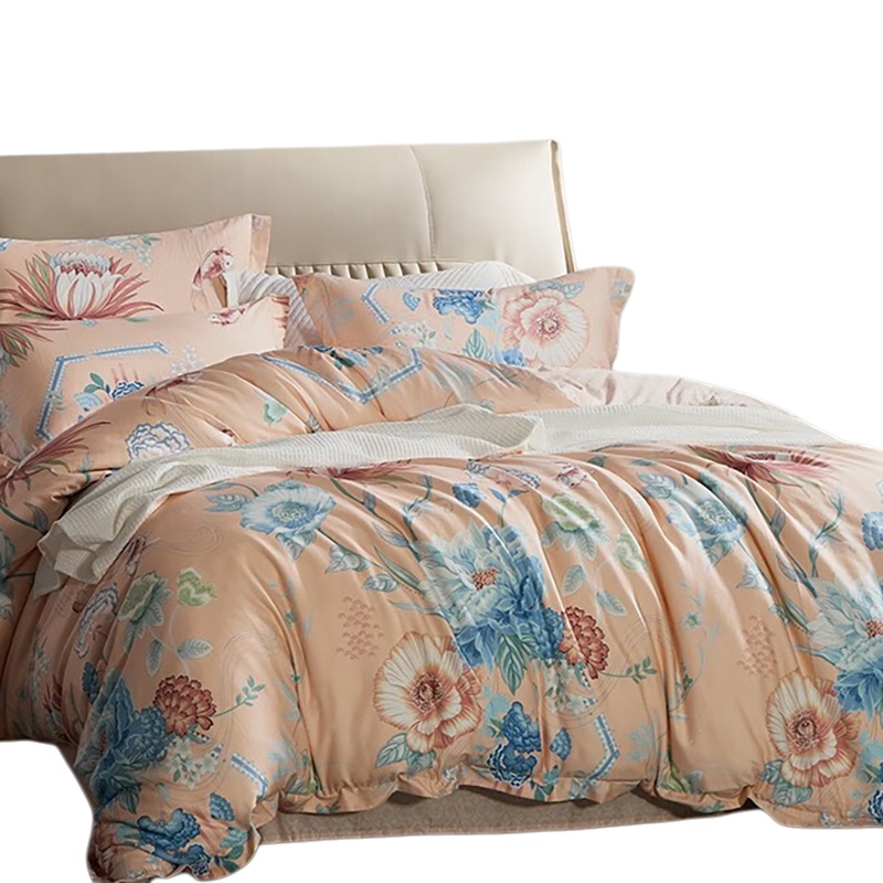 富安娜（FUANNA） 若水微香 纯棉四件套 203*229cm （单位：套）  