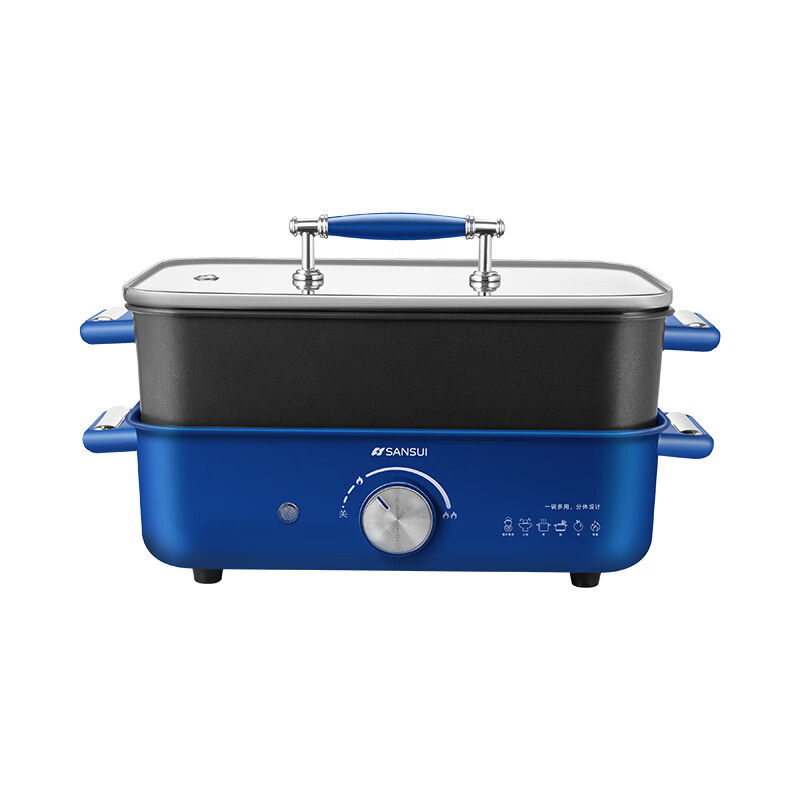 山水（SANSUI） S-HG1549 多功能电烤炉 3L （单位：台）  蓝色