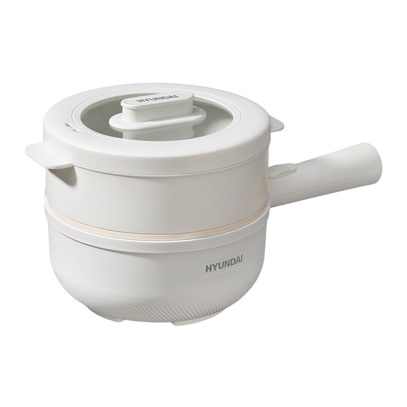 现代（HYUNDAI） QC-DZ2805 电煮锅 带蒸笼 1.6L （单位：台）  