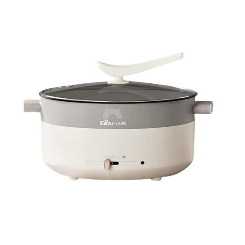 小熊（Bear） DHG-H60D7 电火锅 6L （单位：台）  米白色+灰色