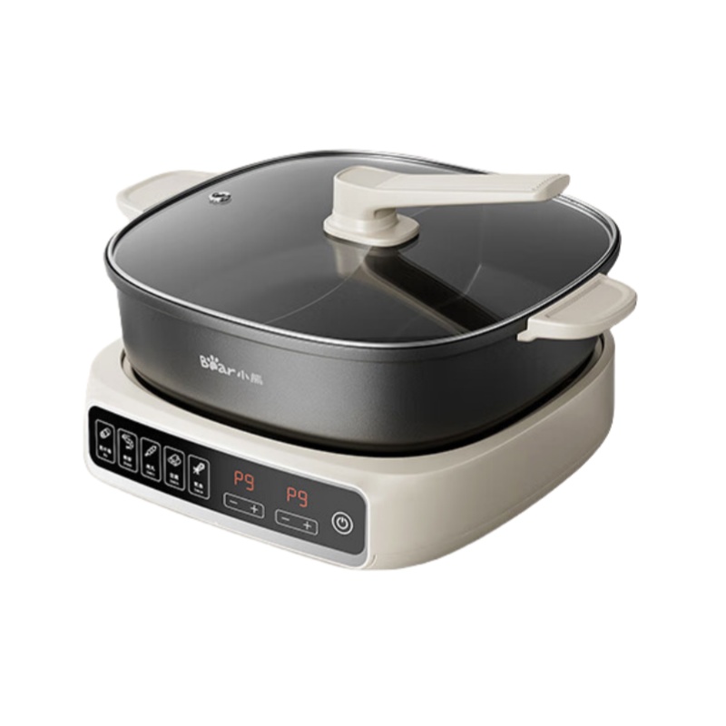 小熊（Bear） DHG-Q65W2 鸯锅电火锅 6.5L （单位：台）  