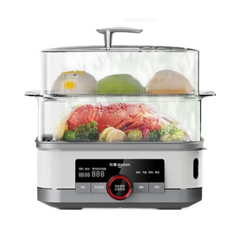 东菱（Donlim） DL-F1 电蒸锅 12L 383mm*248mm*358mm （单位：台）  